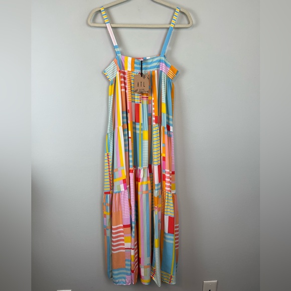 off the shoulder tiered maxi dress CREAM MULTI OFF SHOULDER TIERED MAXI – Read My Lips Boutique